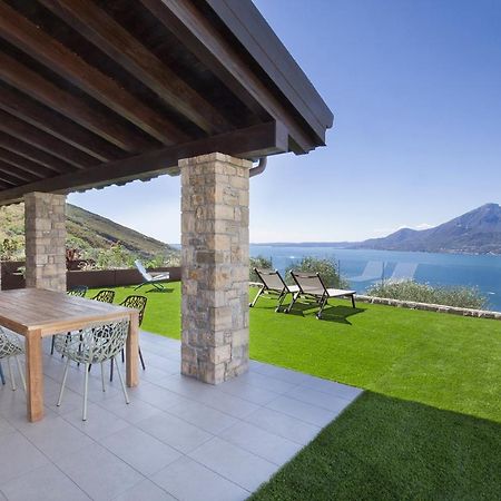 Villa Divina - Apt Icona Con Piscina E Vista Lago 布伦佐内堡 外观 照片