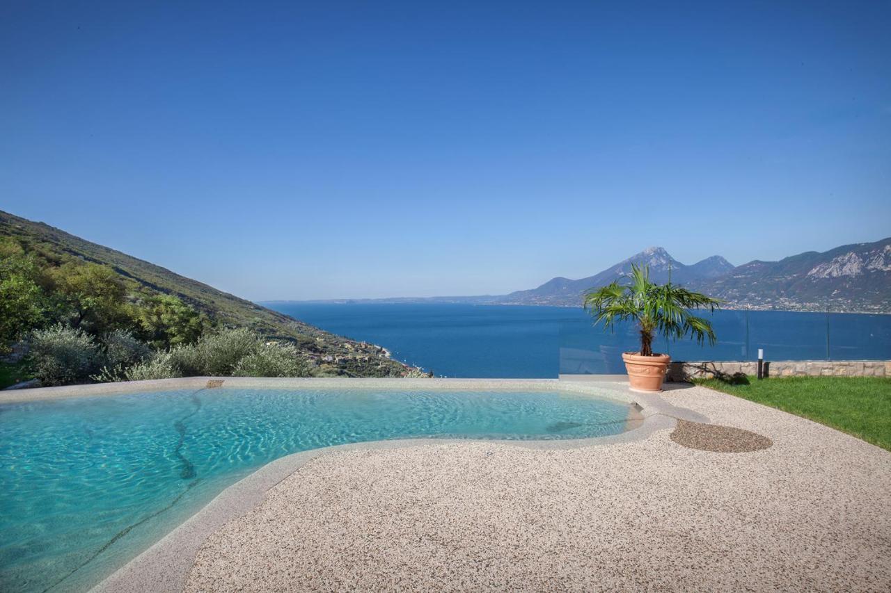 Villa Divina - Apt Icona Con Piscina E Vista Lago 布伦佐内堡 外观 照片