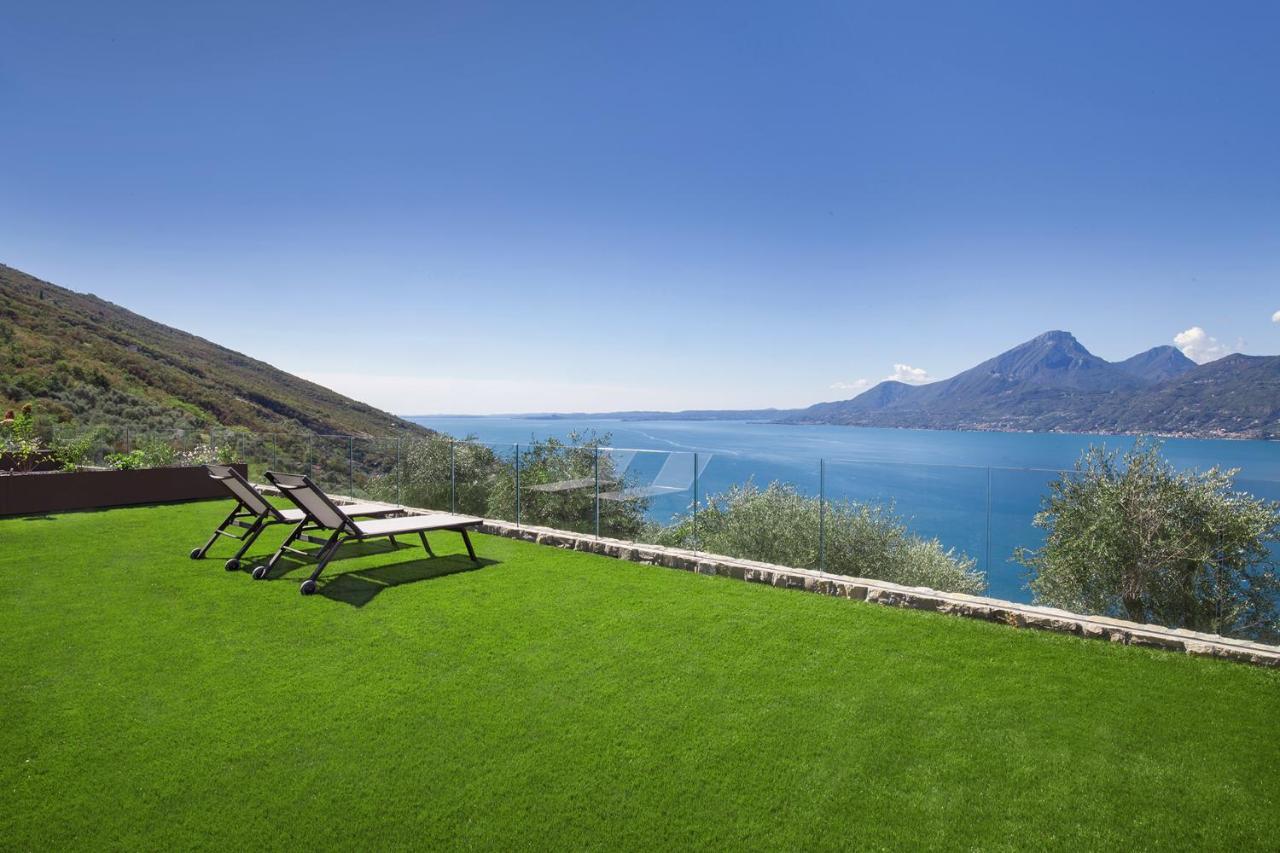 Villa Divina - Apt Icona Con Piscina E Vista Lago 布伦佐内堡 外观 照片